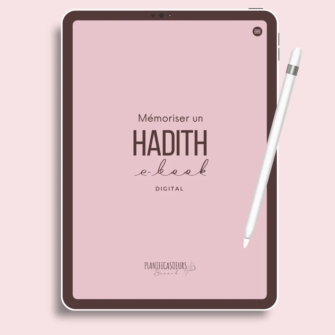 Planner digital français Planificasoeurs sunnah PLANIFICATEUR numérique muslim musulman religieux islamique mémoriser hadith moutoun gratuit