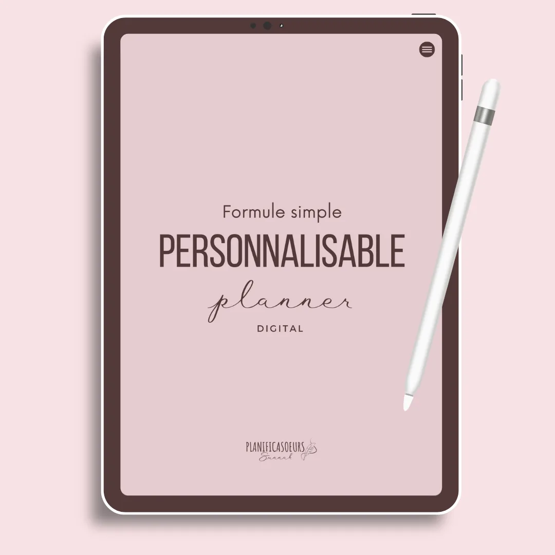 Planner digital français Planificasoeurs sunnah PLANIFICATEUR numérique muslim musulman religieux islamique 3ilm sciences religieuses étudiante musulmane sunnah merkez institut arabe professeur personnalisé personnalisable sur mesure