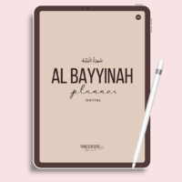 Planner Digital Sourate Al-Bayyinah - Planificasoeurs Sunnah planner numérique français francophone étude sourate