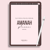 Planner Digital Planificasoeurs Sunnah planner numérique français francophone amanah santé bien-être sport régime recettes Heathy saines journal alimentaire